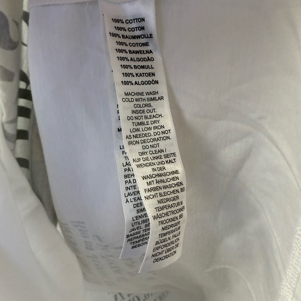 Taylor Swift The Eras Tour Official Merch White T-Shirt Large 2023-24 - Picture 6 of 11
